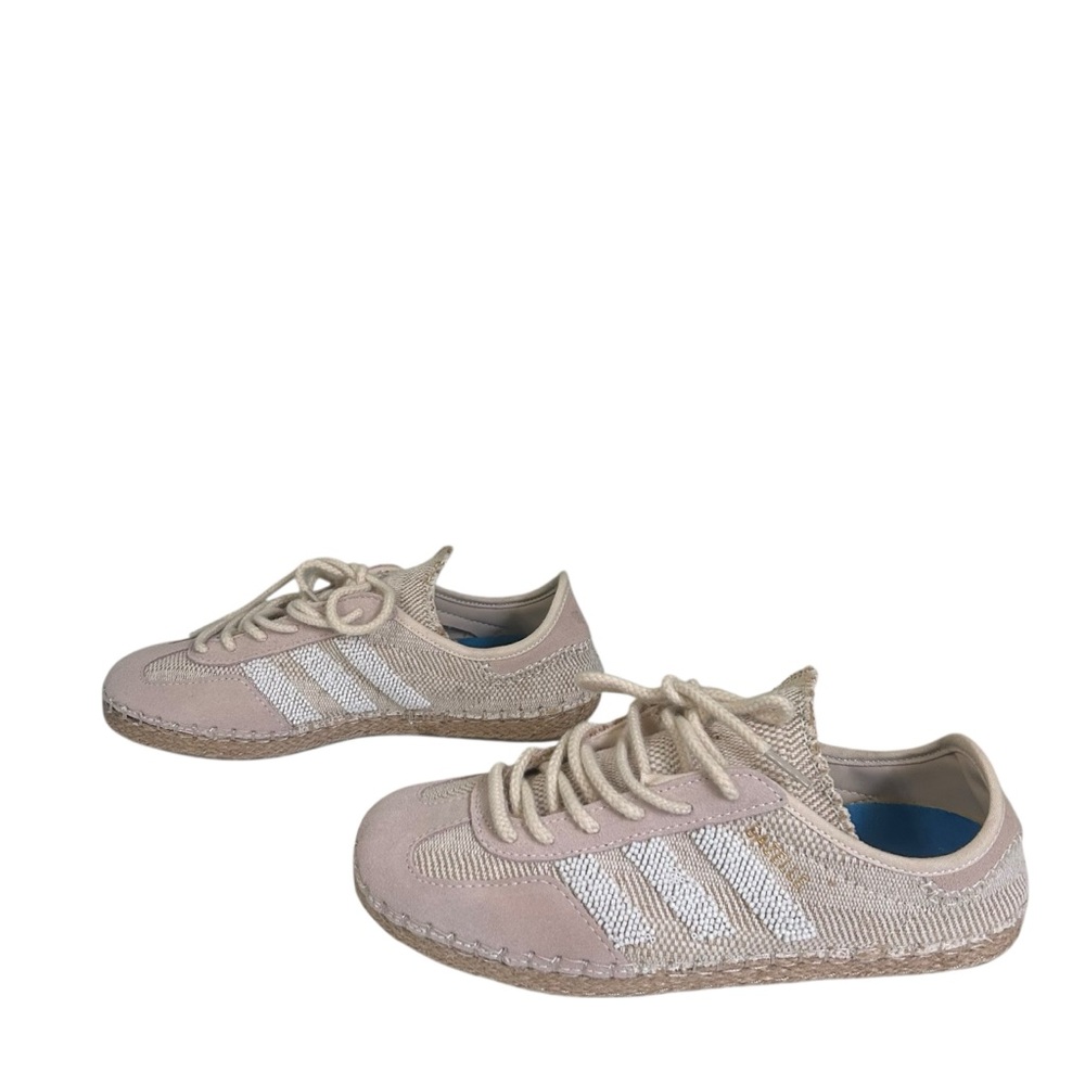 NWT Adidas Originals Gazelle Halo Ivory Espadrille Sneakers w Box – Women’s 7.5